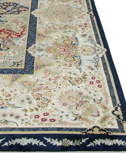 Majestic Elegance Tabriz Navy