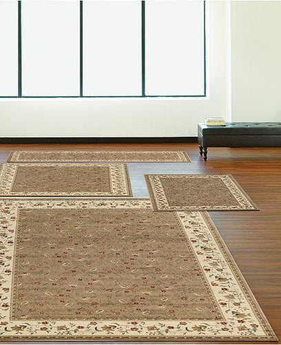 Area Rugs - Florence Floral Beige