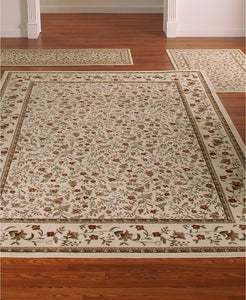 Area Rugs - Roma Closeout Floral Ivory
